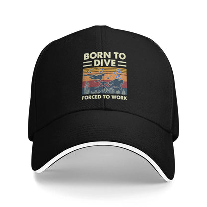 Custom Punk Unisex Rescue Diver Baseball Cap