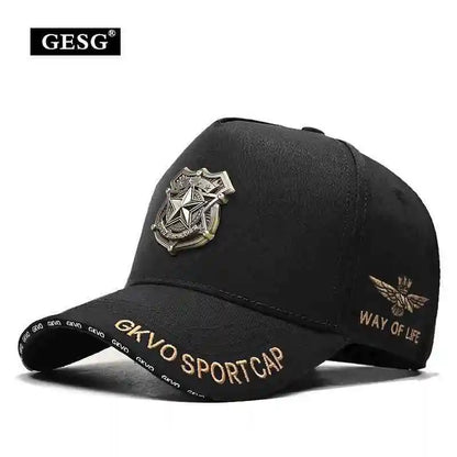 2025 Style Men's Big Head Circumference Baseball Cap Outdoor Fishing Cap