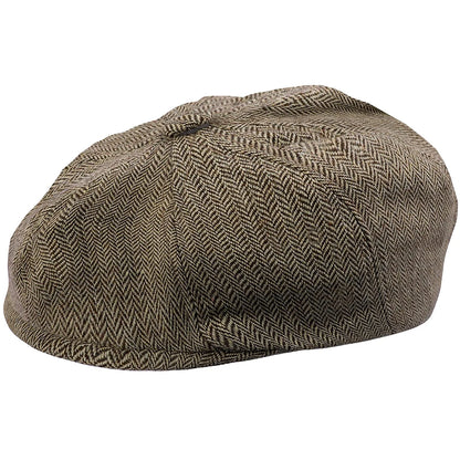 Baby Boys Herringbone Flat Hat Kids Vintage