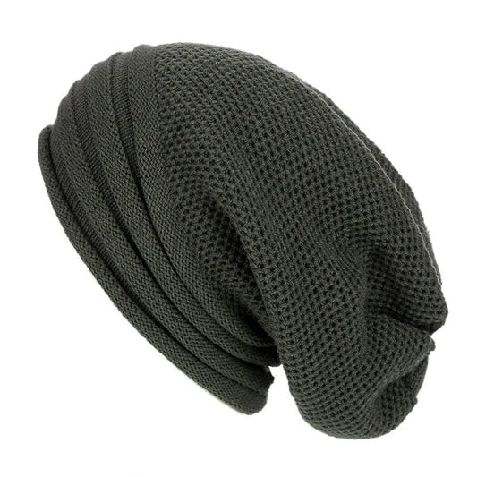 Winter Baggy Slouchy Beanie Hat Wool Knitted Warm Cap For Men Women Oversized