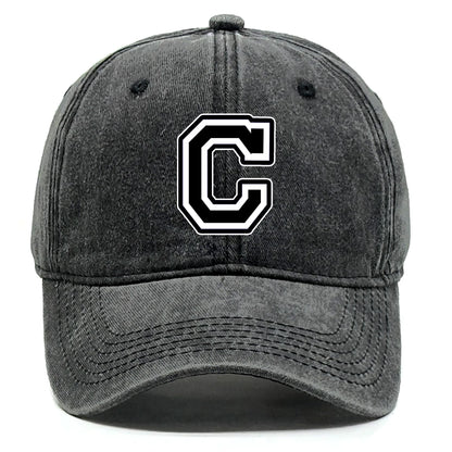 Popular Letters Print Baseball Caps Black Hat Gift Golf Dad Hat