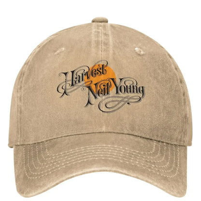 Neil Young Casual Baseball Cap Summer Harvest Baseball Caps