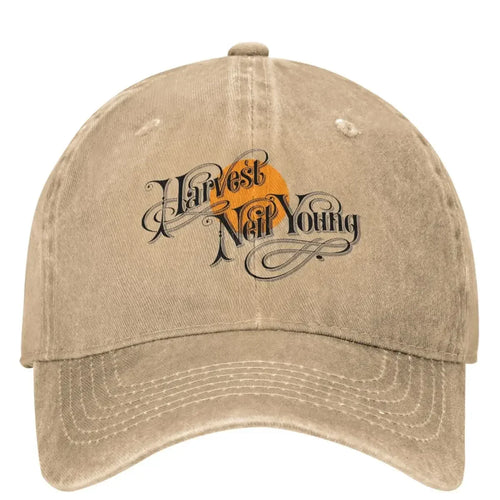 Neil Young Casual Baseball Cap Summer Harvest Baseball Caps