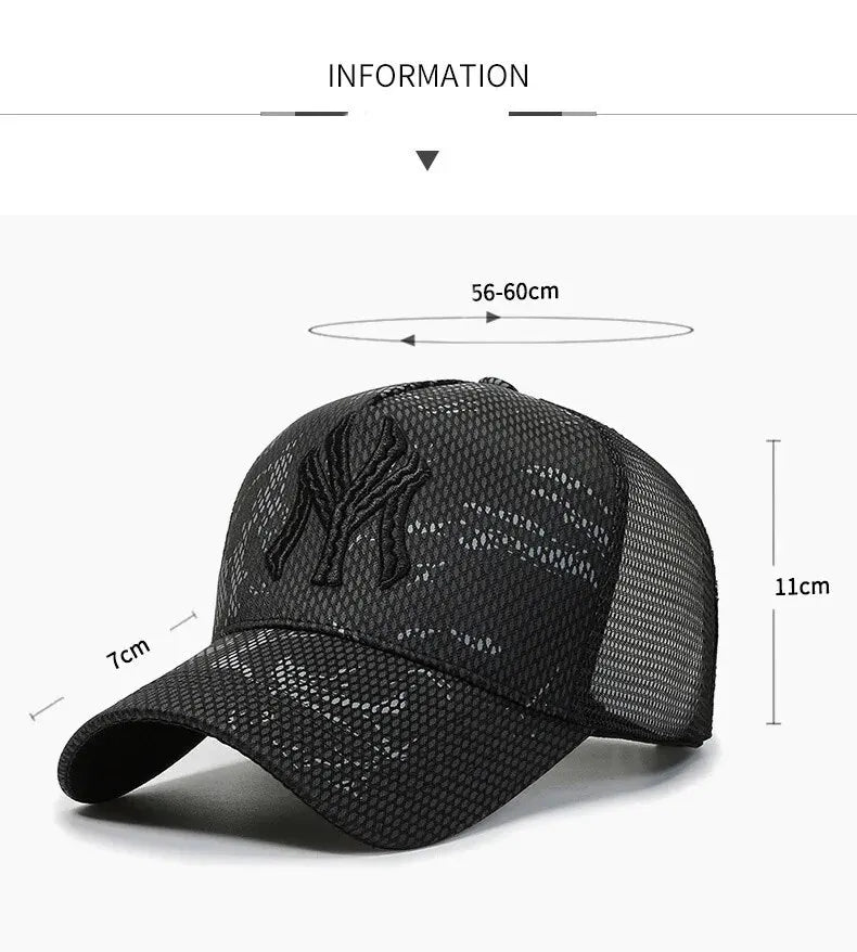 Fashion Baseball Cap for Men Women Summer