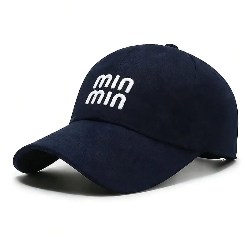 Minimalist Solid Color Couple Baseball Cap