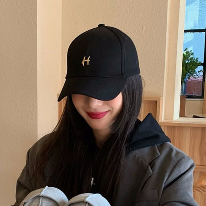 Mens Embroidery H Letter Printed Quick-Drying Fishing Hiking Sunhat Women Golf Baseball Cap