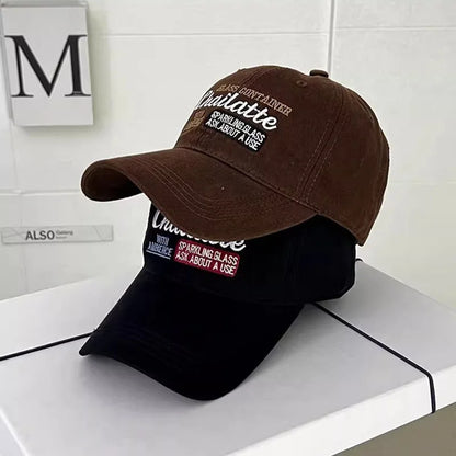Retro Patchwork Embroidered Baseball Cap