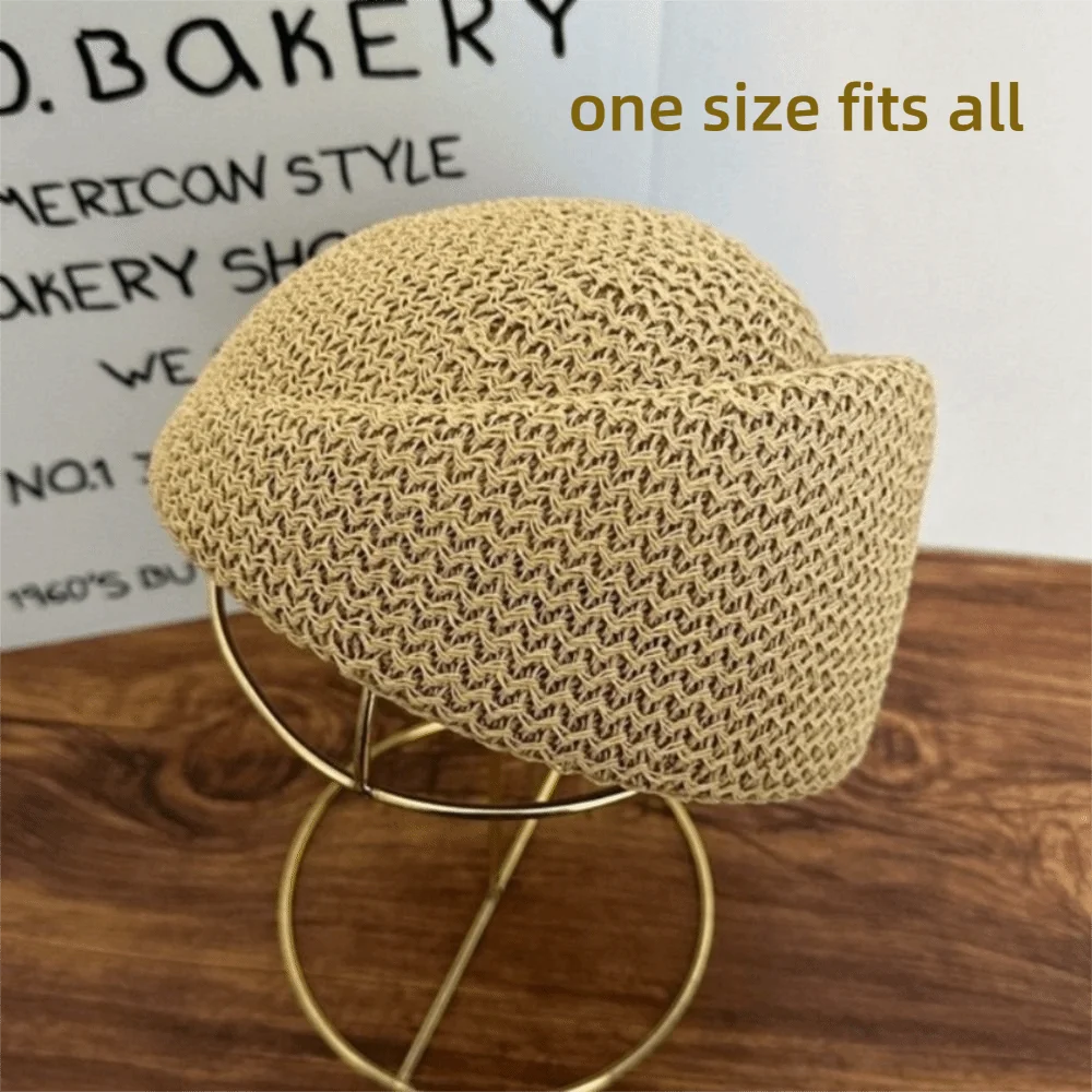 Breathable Thin Fabric Women’s Beret Hat