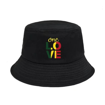 Double sided Outdoor Sun Hat Hip-Hop Cap Fishing Fisherman Graffiti Hat Men Women