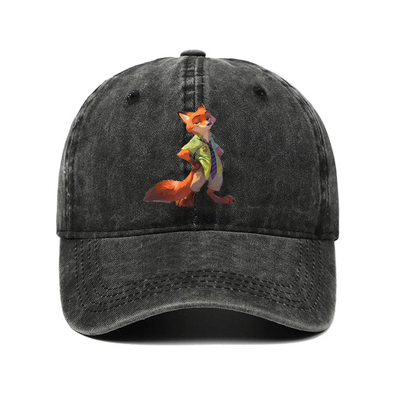 Cartoon Zootopia Three-toedSloth Baseball Cap