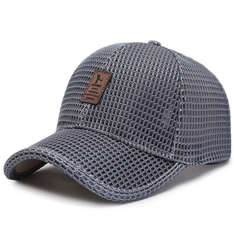 Unisex Baseball Net Caps Spring Summer