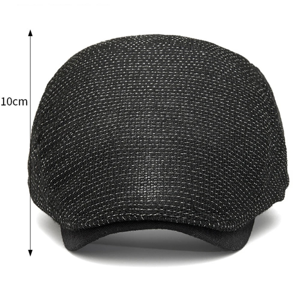 Men Women Sun Hat Retro Artist Painter Beret Hat