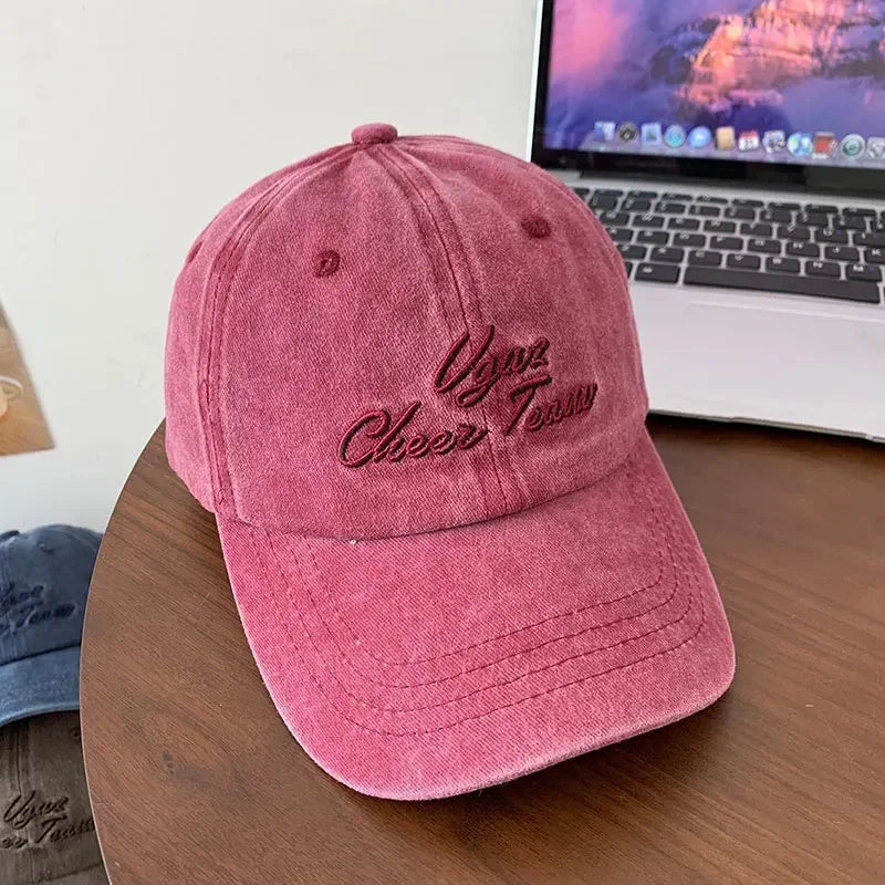 Retro Washed Cotton Baseball Caps