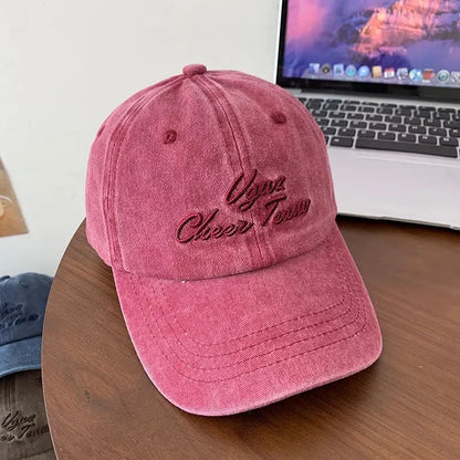 Retro Washed Cotton Baseball Caps