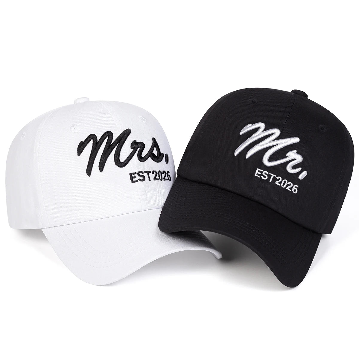 Unisex MR. EST 2026 Letter Embroidery Baseball Caps Spring Autumn