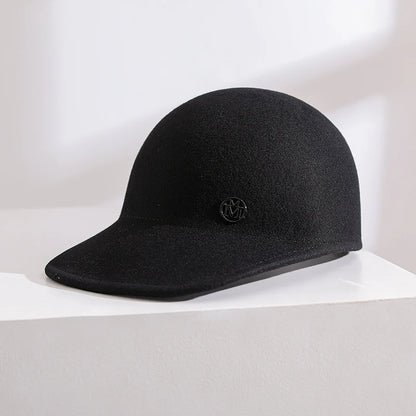 Trendy Classic Autumn And Winter Wool Baseball Caps