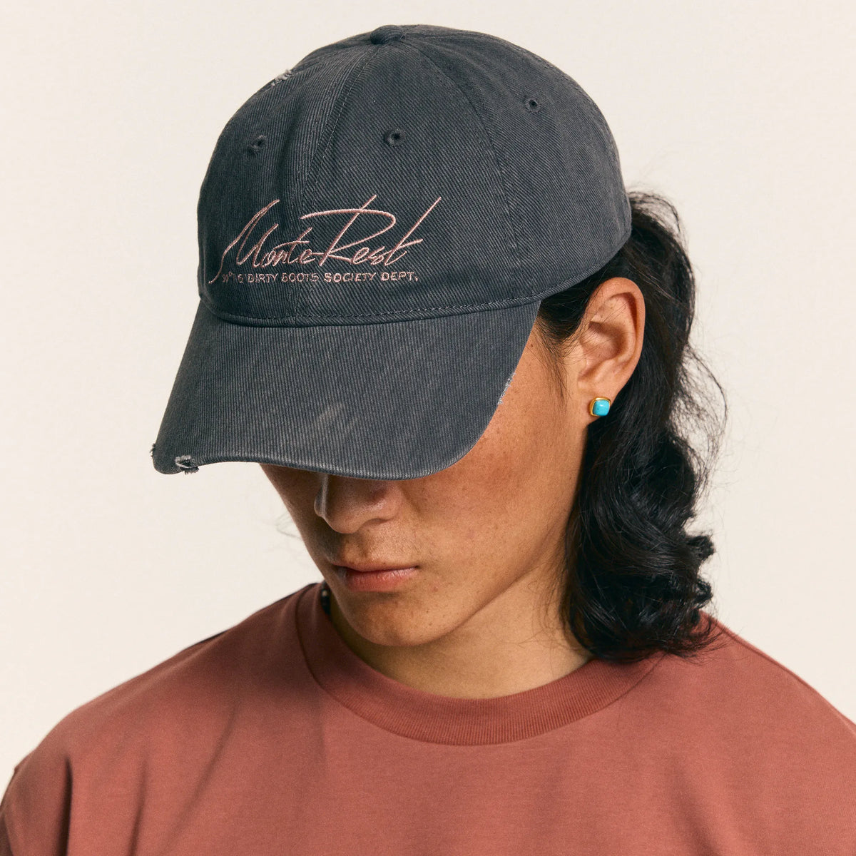 Retro Washed Cotton Baseball Cap Women Adjustable Sun Hat