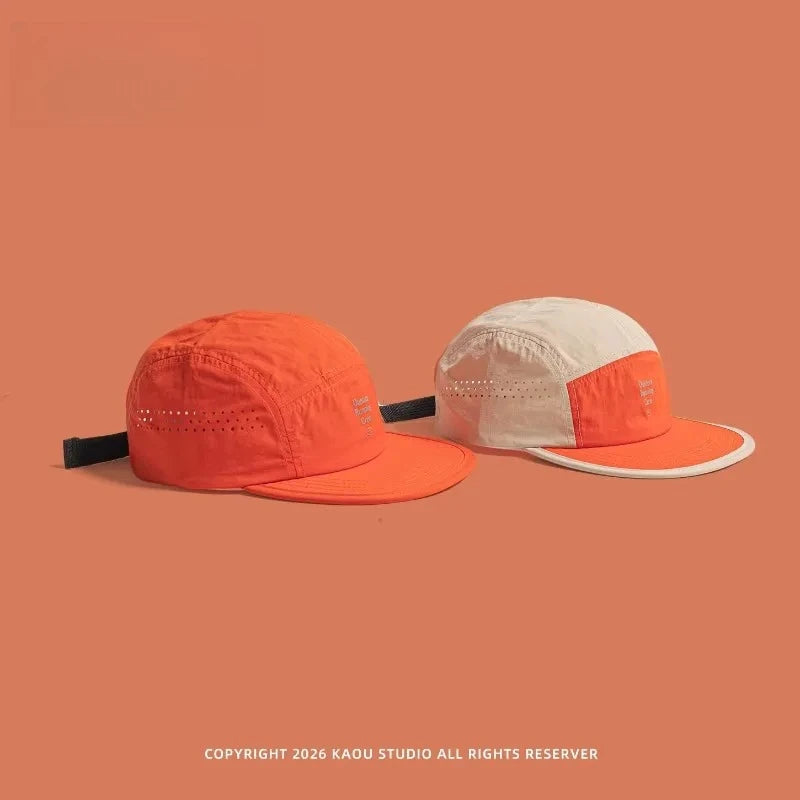 Outdoor Camping Sunscreen Quick-Drying Color Matching Baseball Caps