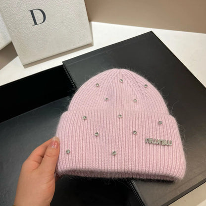 Knitted Hat For Winter Cold Warmth Ear Protection Hat For Women
