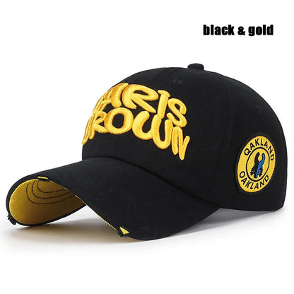 New Fashion Outdoor Sport Baseball Cap Unisex Men and Women Universal Letter Embroidery