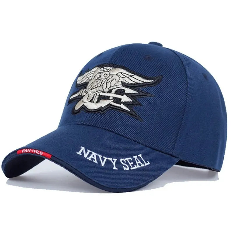 Unisex Seal Assault Team Embroidery Baseball Caps Spring and Autumn