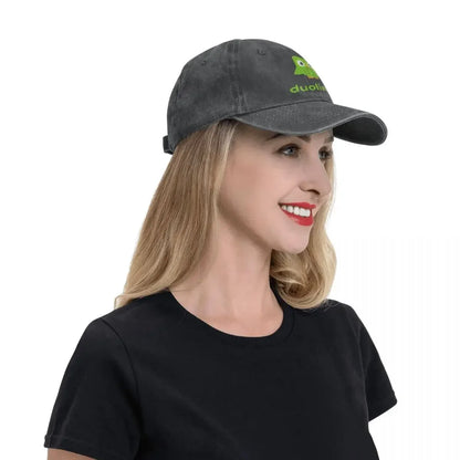 Fashion Duolingo Owl Duo Baseball Caps
