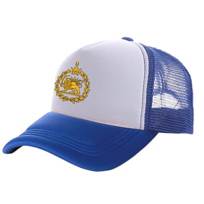 Men Iran Naval Flag 1933-1980 Hat Baseball Cap