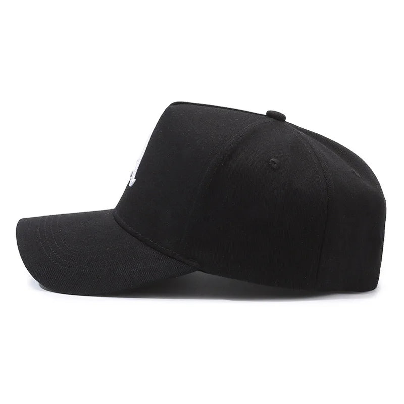 Summer Men Baseball Cap Letter A Embroidery Outdoor Snapback Hat