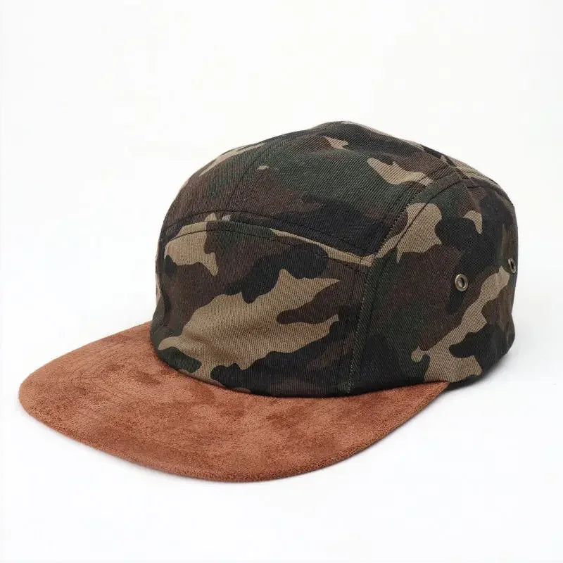 Four Seasons Polyester Leopard Print Casquette Baseball Cap
