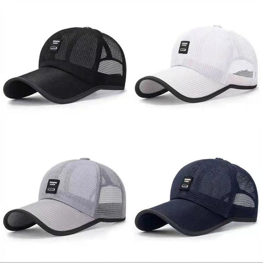 Visors Men Mesh Baseball Caps Sun Shield Cap