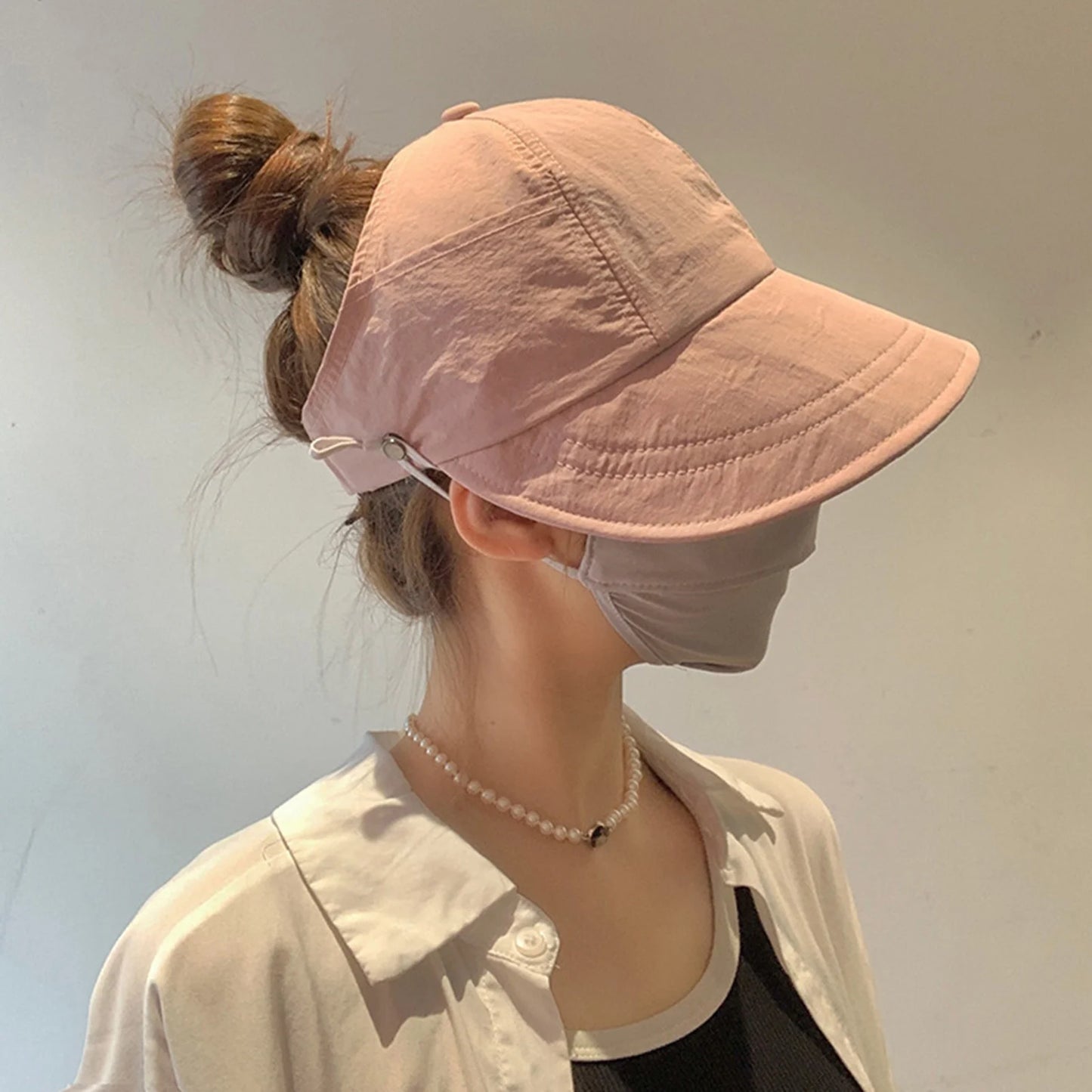 Summer Sun Hat Shade For Women Foldable Sun Beach Large Brimmed Hat