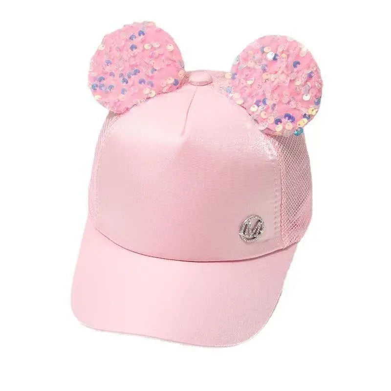 New Cartoon Children Baseball Cap Kids Girls Sun Hat Adjustable
