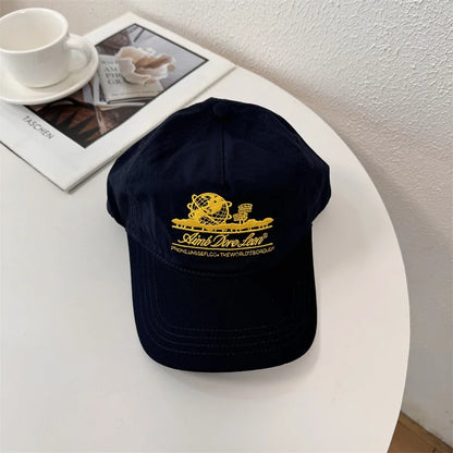 Unisex Letter Embroidery Breathable Baseball Caps