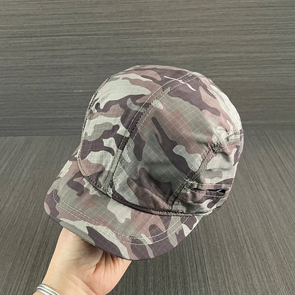 2026 New Summer Fashion Camouflage Plaid Baseball Cap