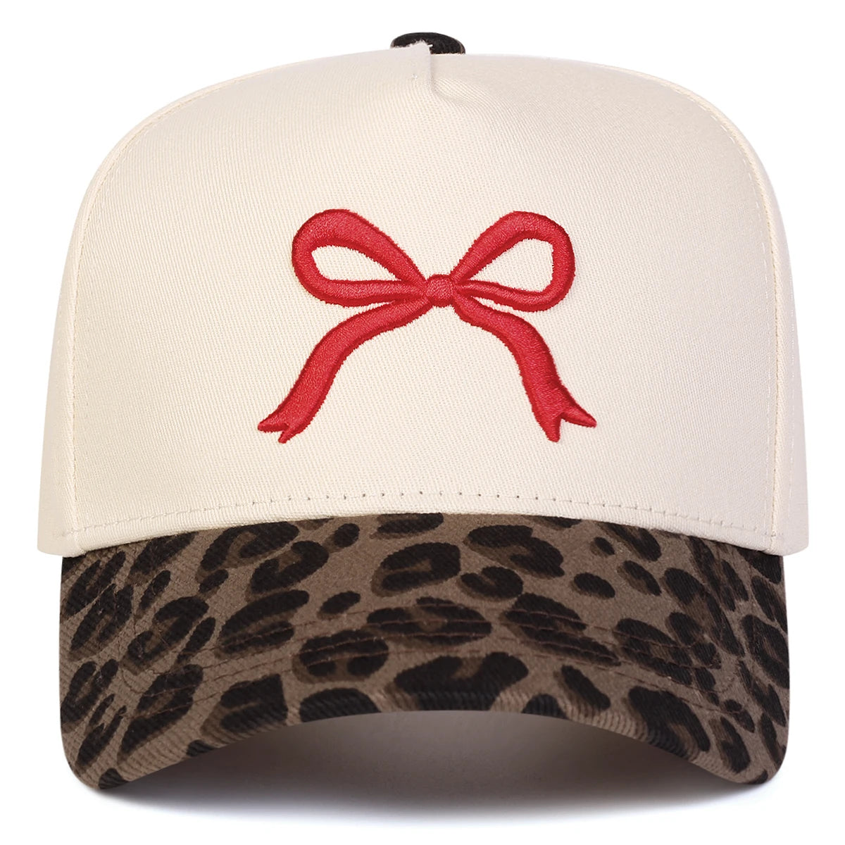 Unisex Bow Embroidery Baseball Caps Spring Autumn