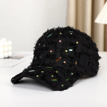 Women's Y2k Rhinestone Baseball Cap Hat Outdoor