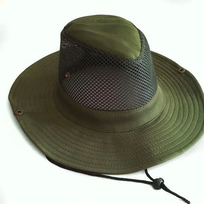 Summer Mesh Fishing Hat Outdoor Breathable Casual Cool Hat