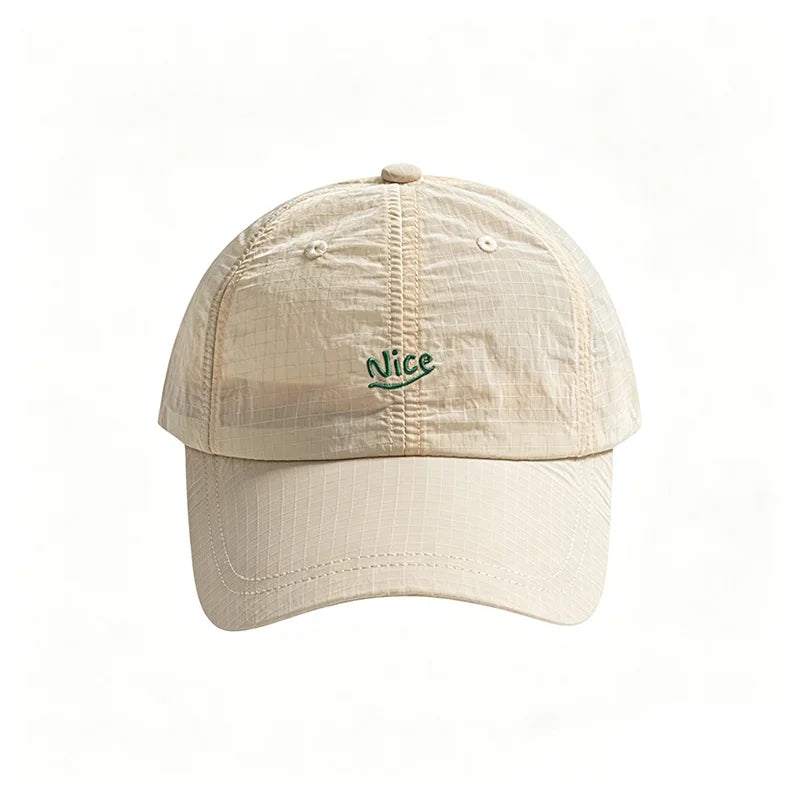 Baseball Cap Letter Embroidery Sun Hat Summer Sports Cap