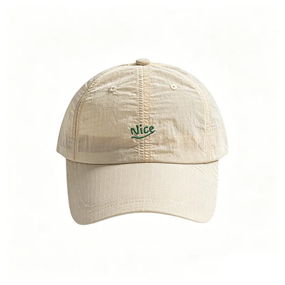 Baseball Cap Letter Embroidery Sun Hat Summer Sports Cap