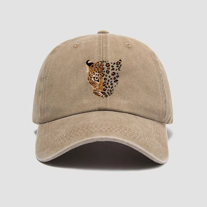 Fashionable Leopard Print Baseball Cap