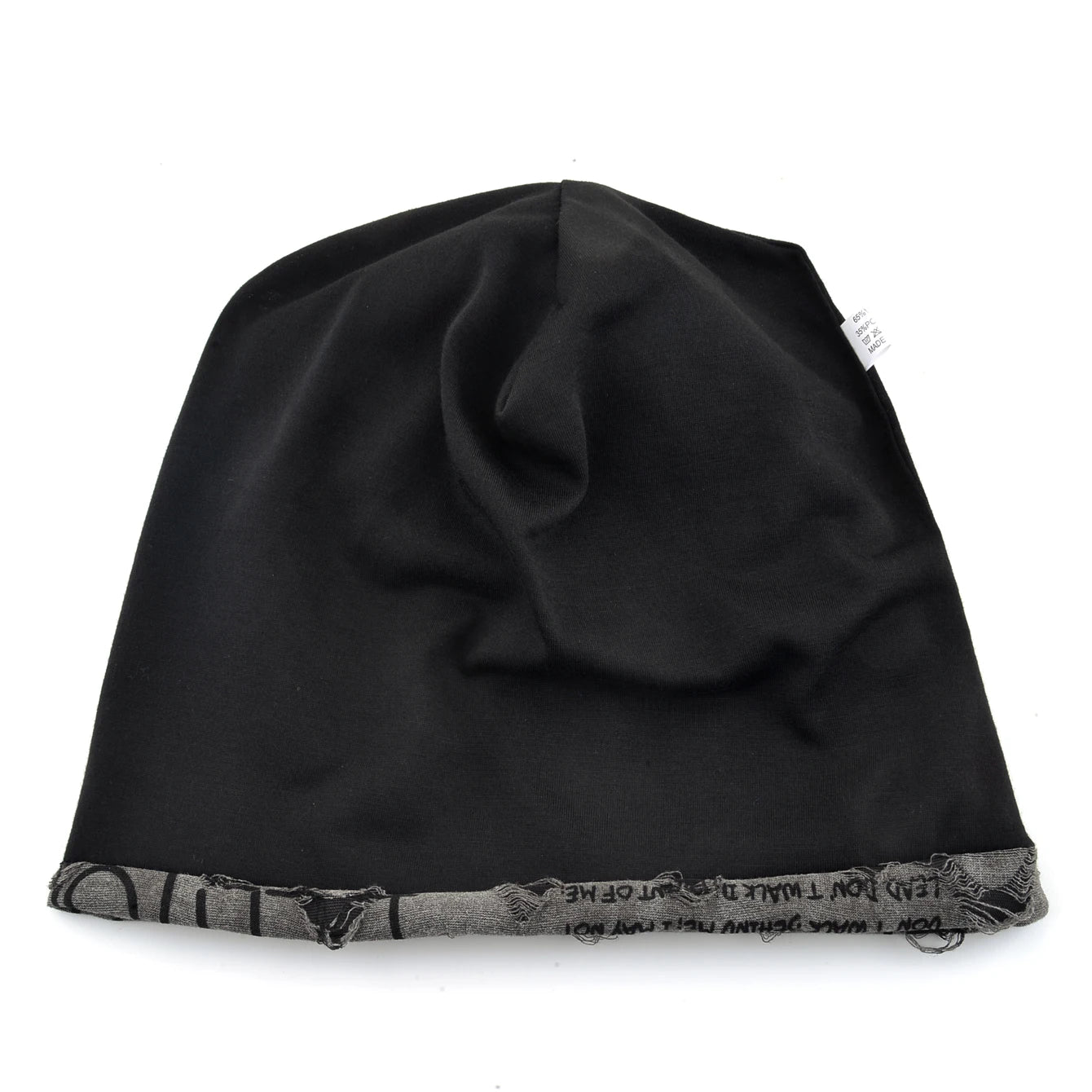 Letter Print Beanie Hats For Women Men Vintage