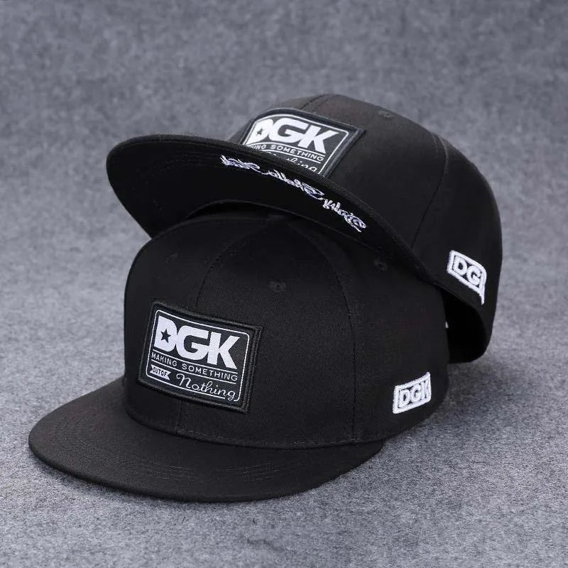 Men's Letter Embroidery Tide All-Match Flat Brim Baseball Cap Ladies Summer