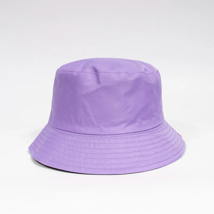 Unisex Solid Color Fisherman Hat Fashionable Spring Summer