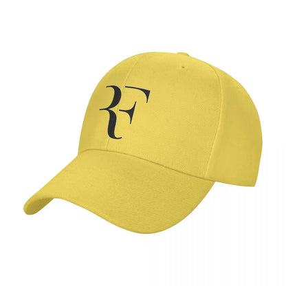 Men Women RF Roger Federer Patch Tennis Hats curved Baseball Caps