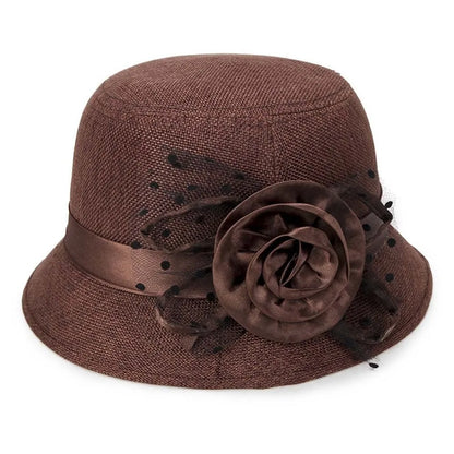 Sunscreen Temperament Lady Bucket Hat