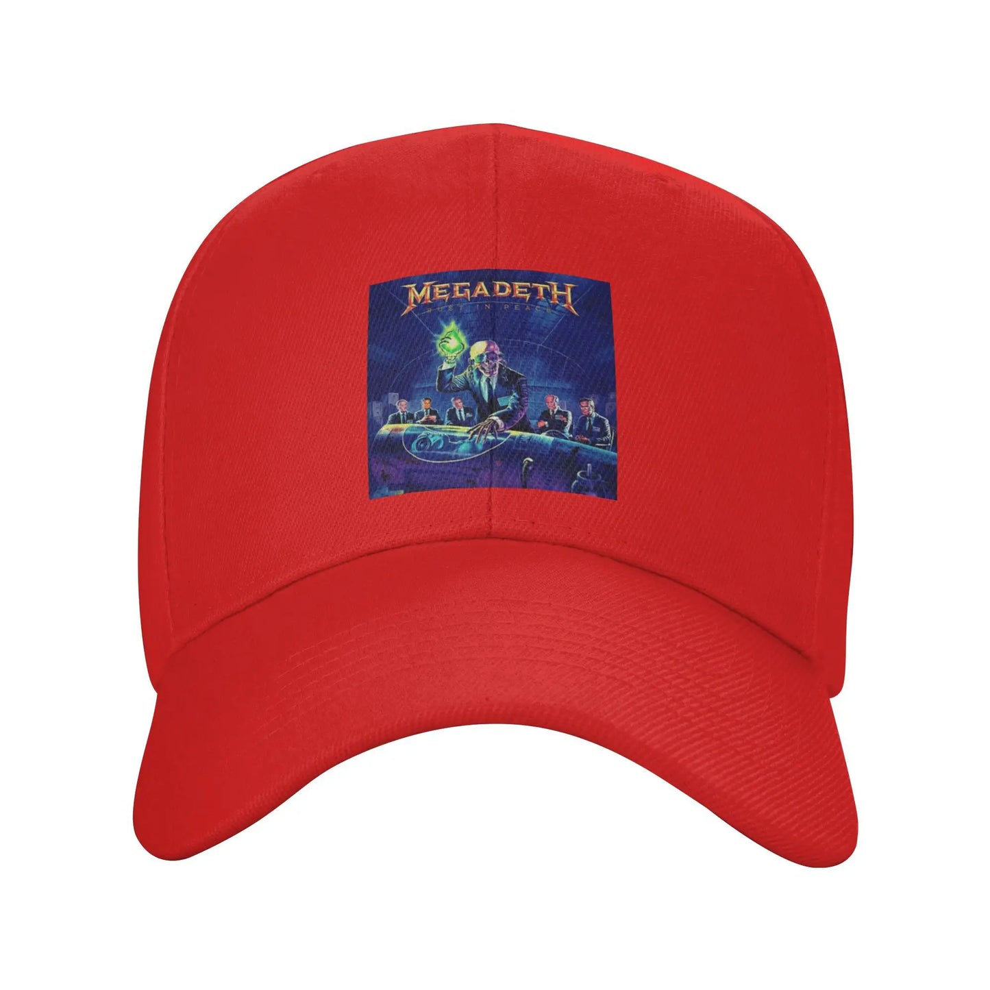 Unisex Baseball Hats Megadeth Rock Band Dave Mustaine Outdoor Streetwear Summer Sports
