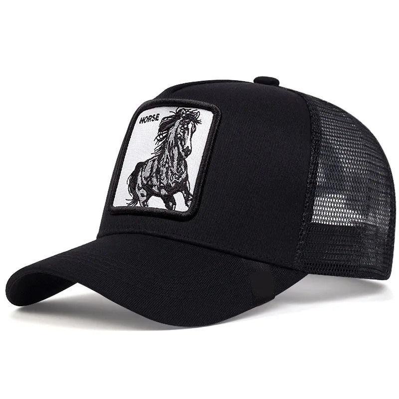Fashion Animals Embroidery Baseball Caps Men Women