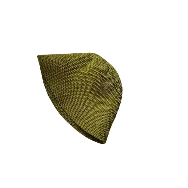 New Fashion Summer Linen Hats Women Foldable Outdoor