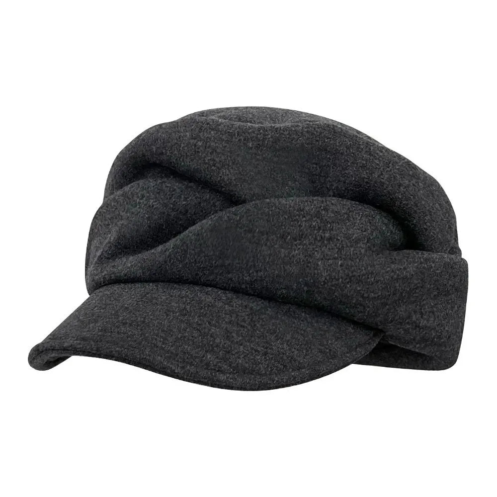 Fashion Warm Winter Berets Hat Retro Solid Color French Artist Hat