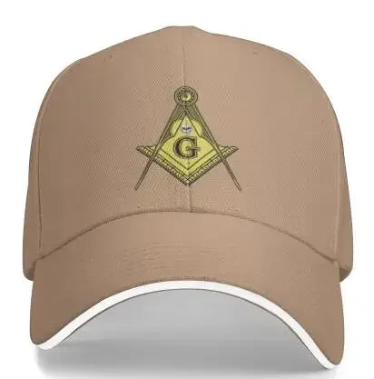 Freemason Masonic Sports Denim Cap Adjustable Unisex
